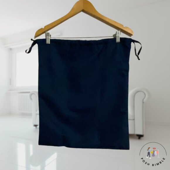 Cole Haan Large Navy Blue Dust Bag | Shoe or Handbag Storage - Picture 3 of 7